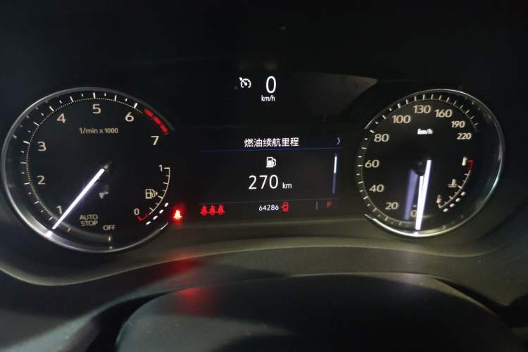 Used Cadillac XT4 2021 28T Two-Wheel Drive Luxury Version Instrument Cluster