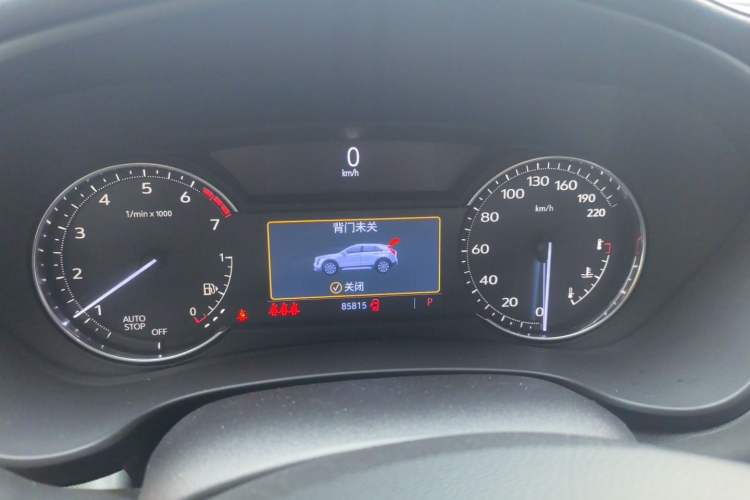 Used Cadillac XT4 2021 28T Two-Wheel Drive Luxury Version Instrument Cluster