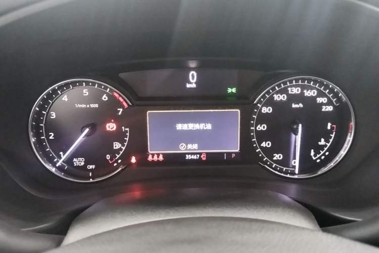 Used Cadillac XT4 2021 28T Two-Wheel Drive Leading Version Instrument Cluster
