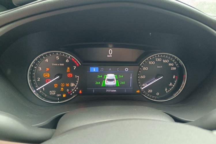 Used Cadillac XT4 2021 28T Two-Wheel Drive Luxury Version Instrument Cluster