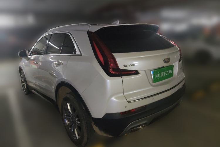 Used Cadillac XT4 2021 28T Two-Wheel Drive Leading Version Rear Left 45 Deg