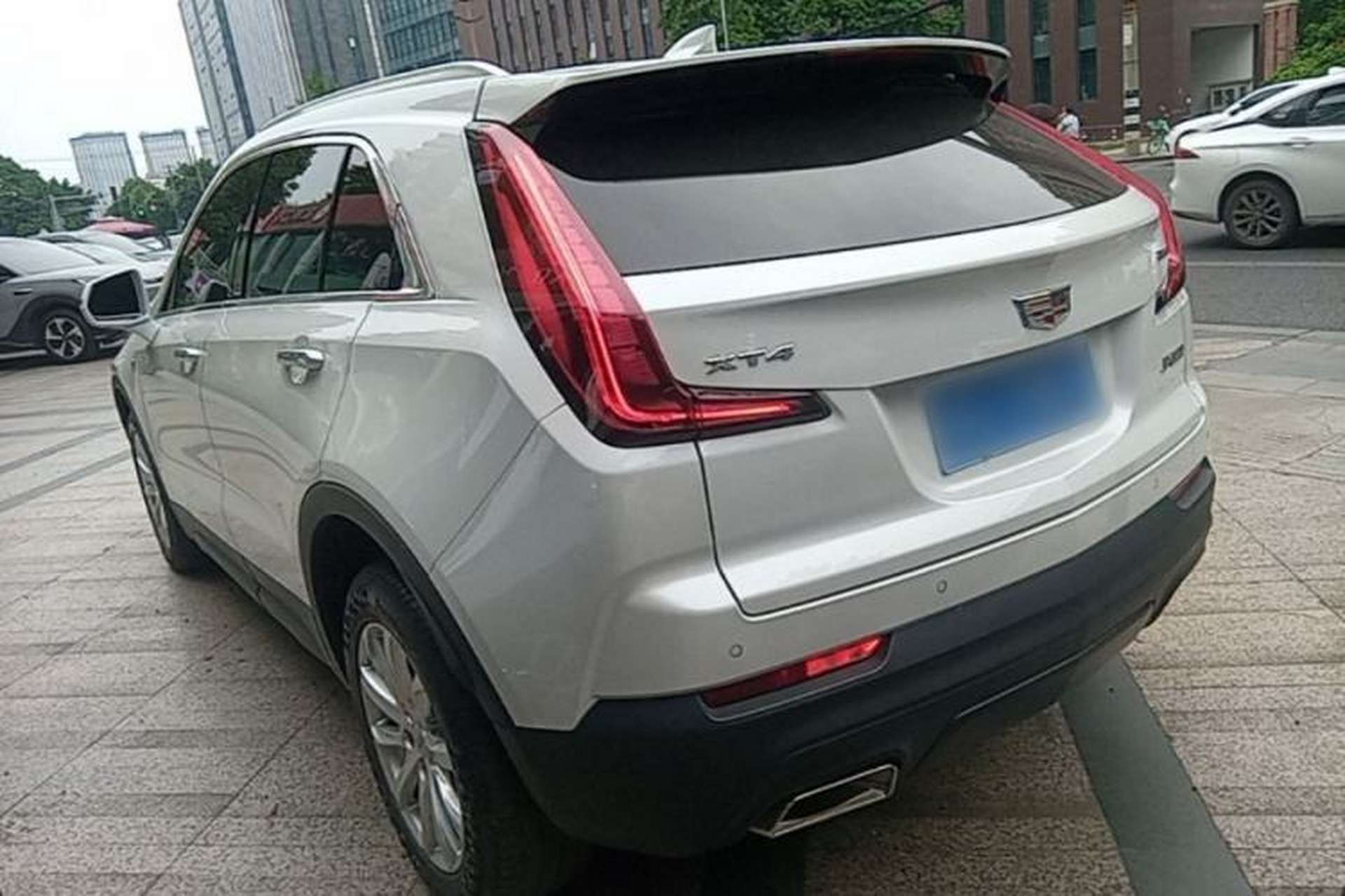 Used Cadillac XT4 2021 28T Two-Wheel Drive Tech Edition Rear Left 45 Deg