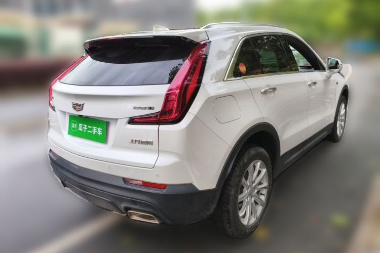 Used Cadillac XT4 2021 28T Two-Wheel Drive Tech Edition Rear Right 45 Deg
