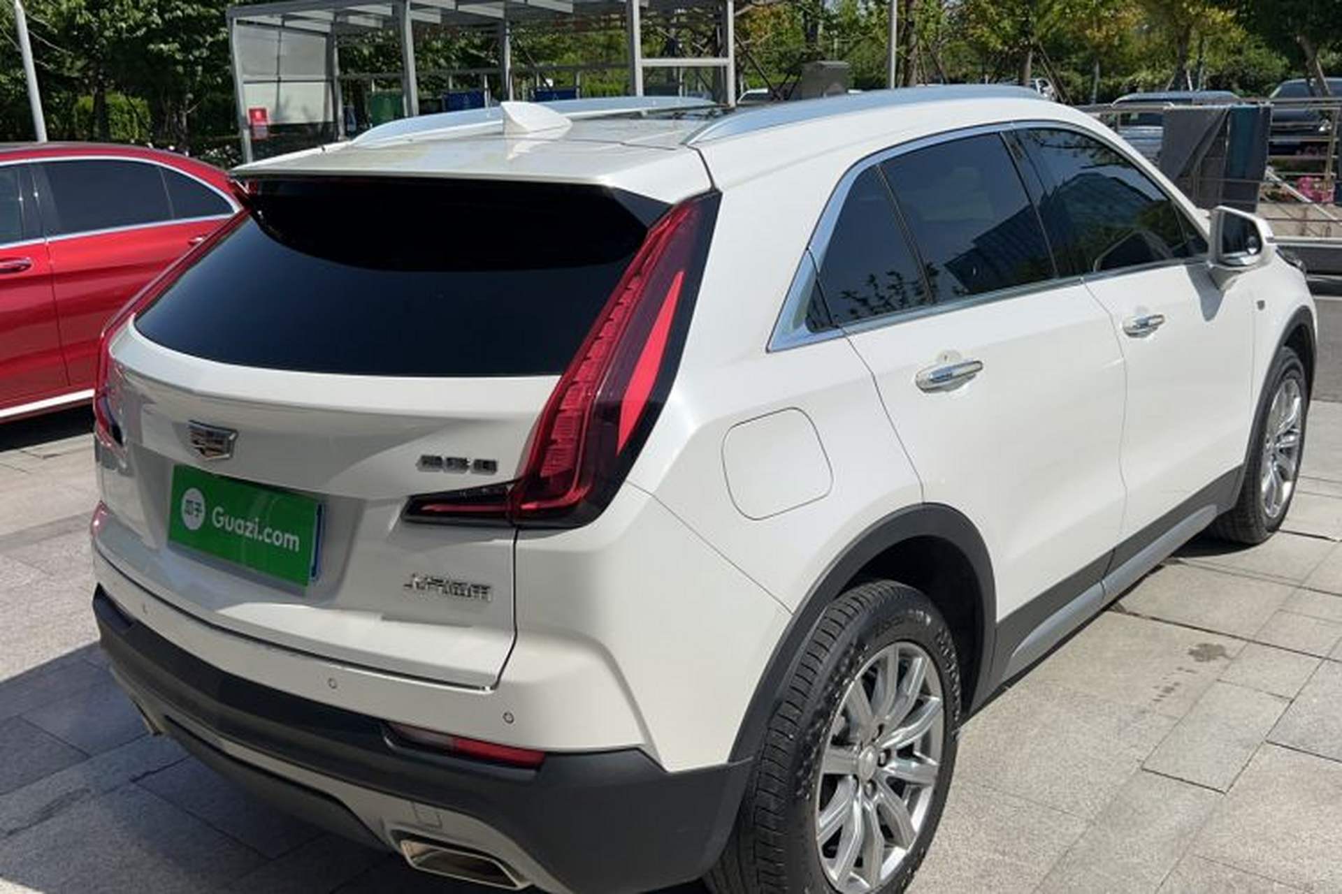 Used Cadillac XT4 2021 28T Two-Wheel Drive Luxury Version Rear Right 45 Deg