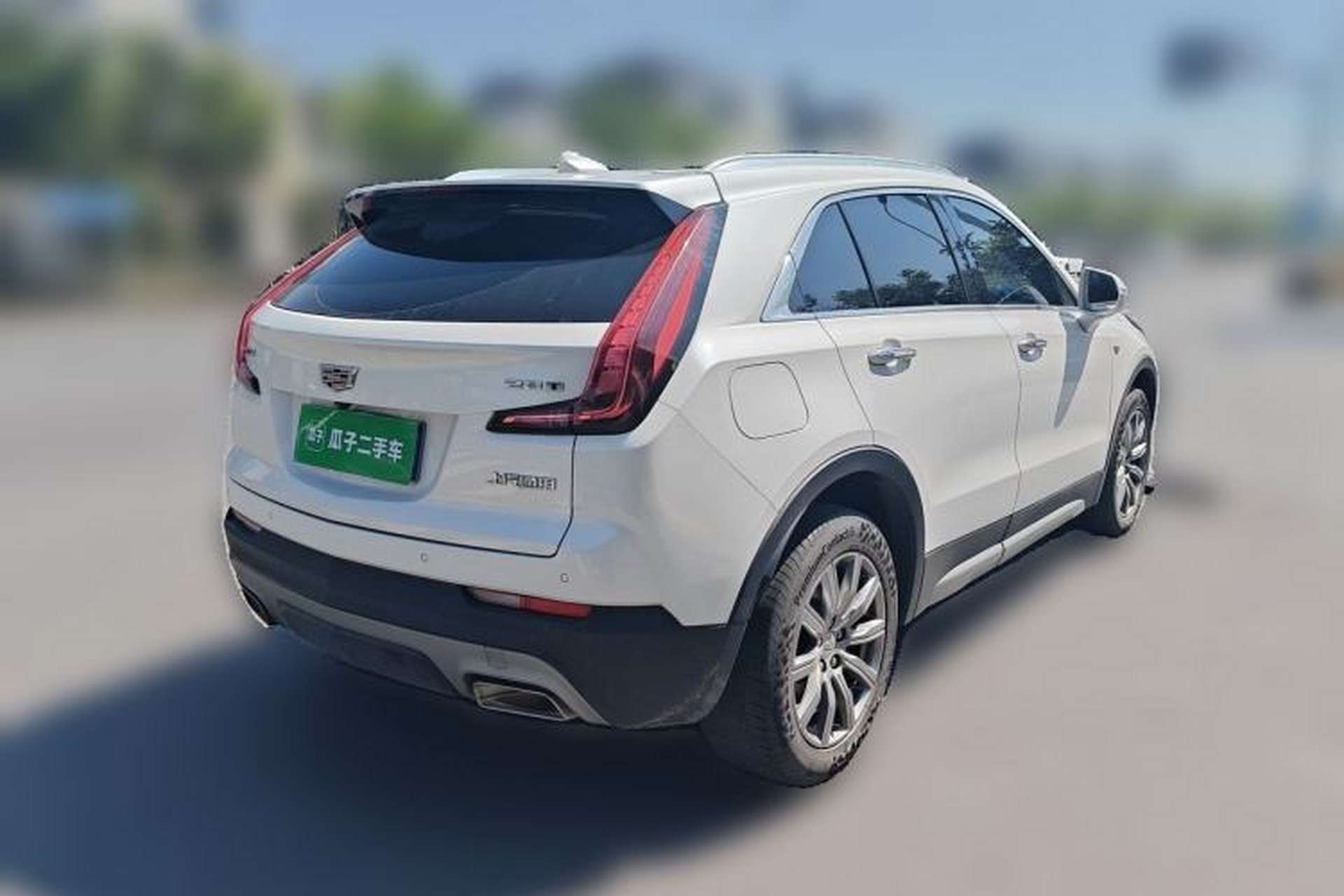 Used Cadillac XT4 2021 28T Two-Wheel Drive Leading Version Rear Right 45 Deg