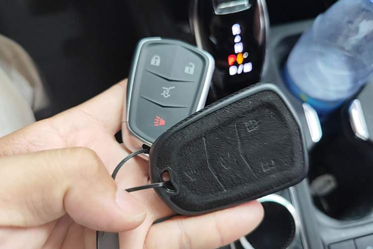 Used Cadillac XT4 2021 28T Two-Wheel Drive Leading Version Vehicle Key