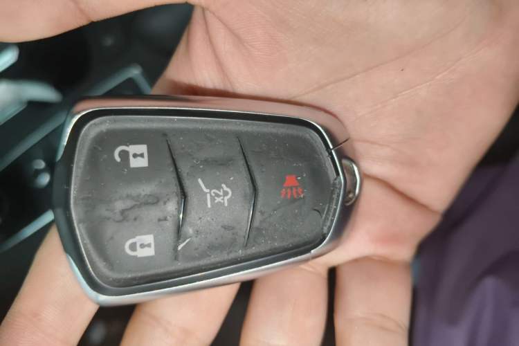 Used Cadillac XT4 2021 28T Two-Wheel Drive Leading Version Vehicle Key