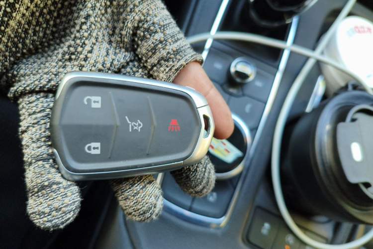 Used Cadillac XT4 2021 28T Two-Wheel Drive Leading Version Vehicle Key