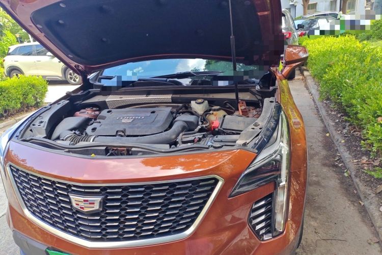 Used Cadillac XT4 2021 28T Two-Wheel Drive Tech Edition Engine Bay Left
