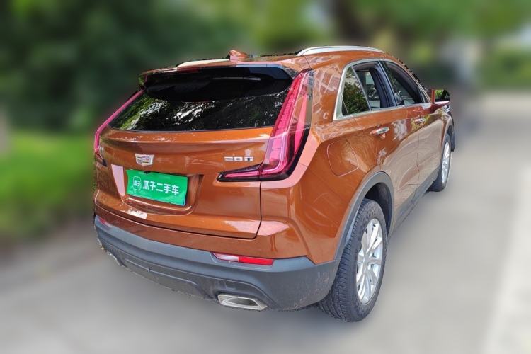 Used Cadillac XT4 2021 28T Two-Wheel Drive Tech Edition Rear Right 45 Deg