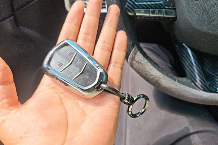 Used Cadillac XT4 2021 28T Two-Wheel Drive Leading Version Vehicle Key