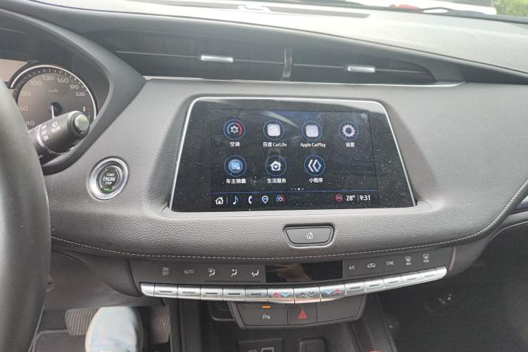 Used Cadillac XT4 2022 28T Two-Wheel Drive Fashion Edition Audio And AC Panel