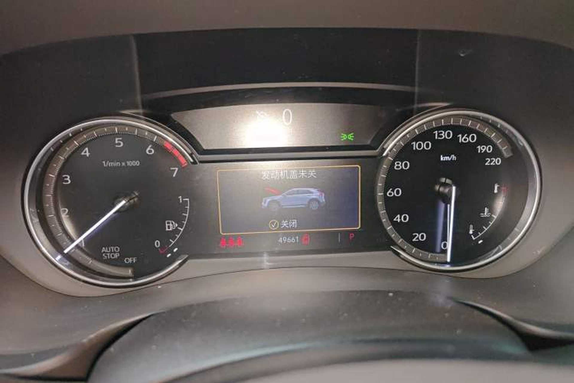 Used Cadillac XT4 2022 28T Two-Wheel Drive Fashion Edition Instrument Cluster