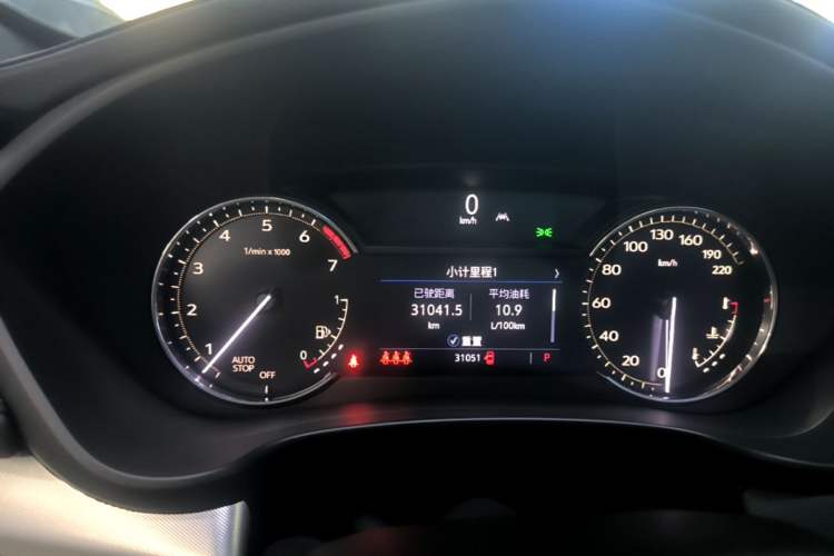 Used Cadillac XT4 2022 28T Two-Wheel-Drive Luxury Version Instrument Cluster