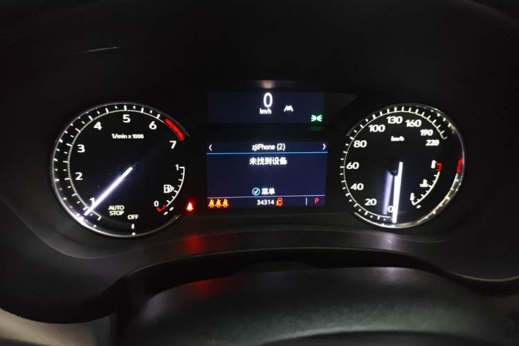 Used Cadillac XT4 2022 28T Two-Wheel-Drive Luxury Version Instrument Cluster