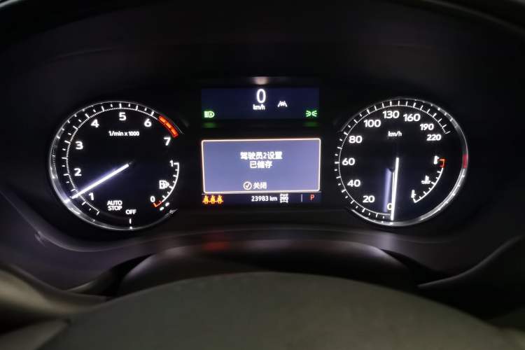 Used Cadillac XT4 2022 28T Four-Wheel Drive Prestige Version Instrument Cluster