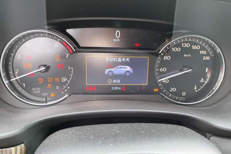 Used Cadillac XT4 2022 28T Two-Wheel Drive Prestige Version Instrument Cluster