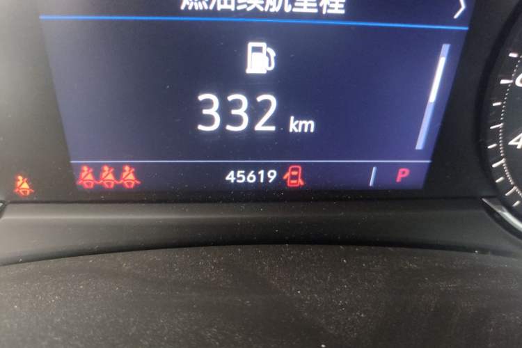 Used Cadillac XT4 2022 28T Two-Wheel Drive Fashion Edition Odometer Close Up