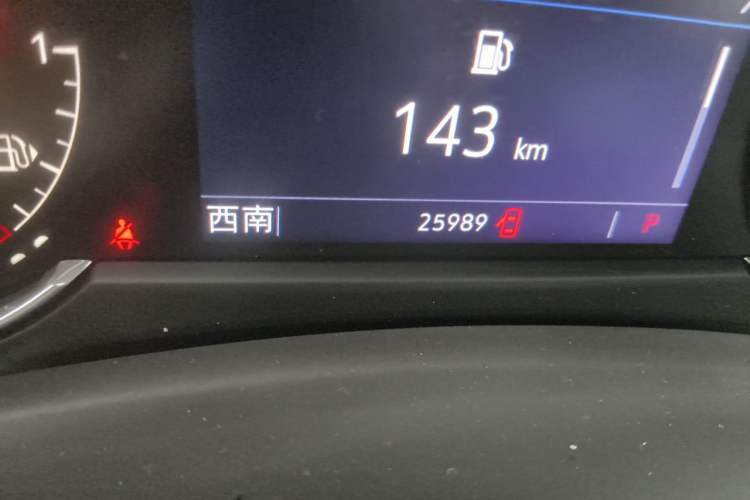 Used Cadillac XT4 2022 28T Two-Wheel Drive Fashion Edition Odometer Close Up