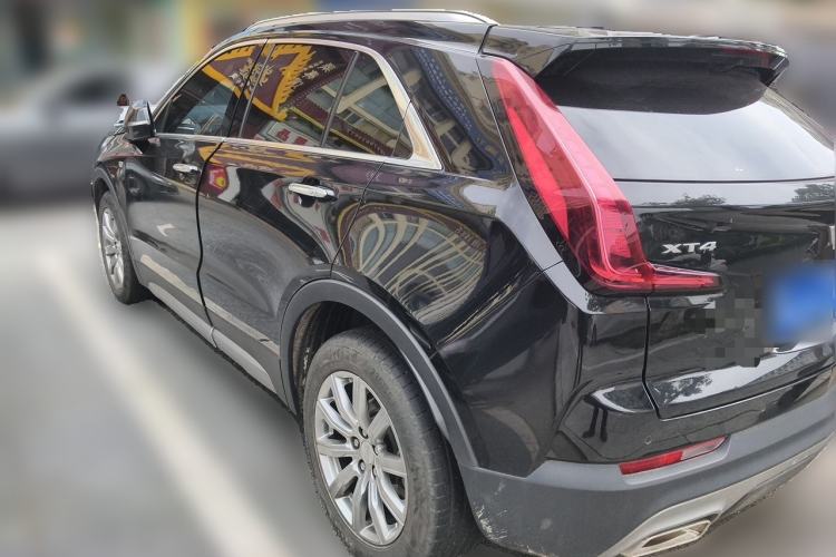 Used Cadillac XT4 2022 28T Two-Wheel Drive Prestige Version Rear Left 45 Deg
