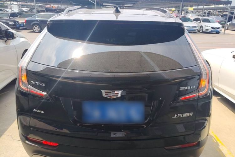 Used Cadillac XT4 2022 28T Four-Wheel Drive Prestige Version Rear