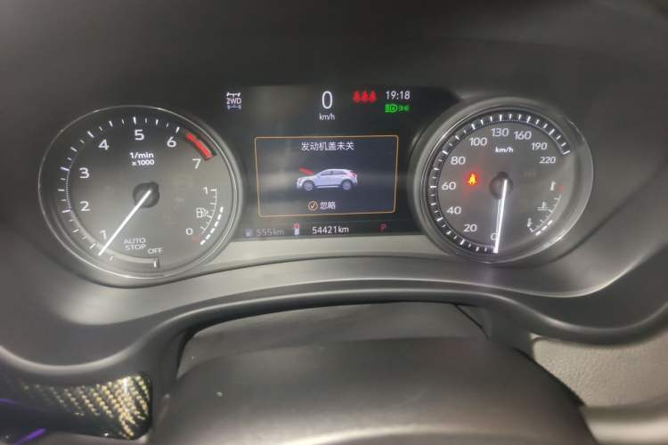 Used Cadillac XT4 2022 28T Four-Wheel Drive Platinum Edition Instrument Cluster