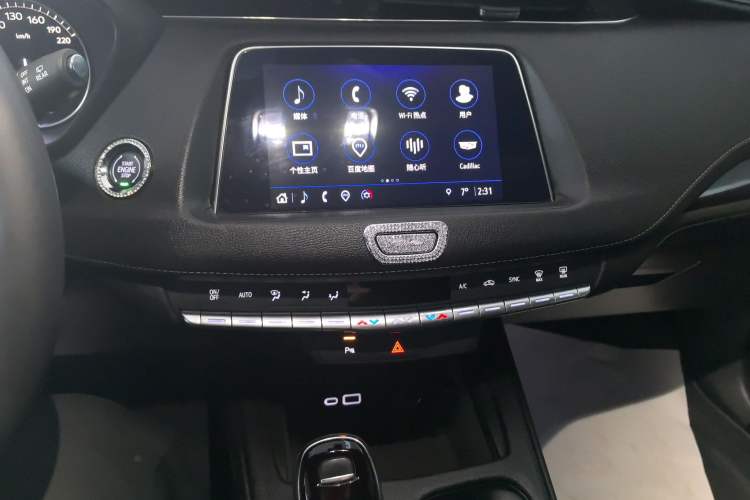 Used Cadillac XT4 2022 28T Two-Wheel Drive Fashion Edition Audio And AC Panel