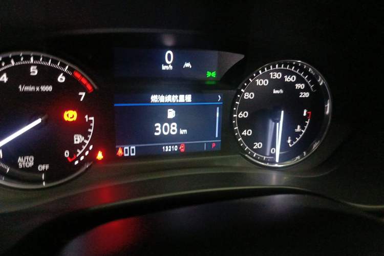 Used Cadillac XT4 2022 28T Two-Wheel-Drive Luxury Version Instrument Cluster