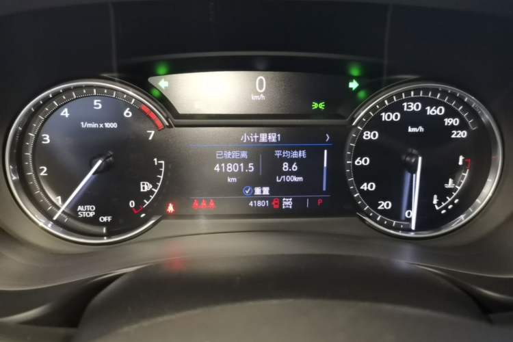Used Cadillac XT4 2022 28T Four-Wheel Drive Prestige Version Instrument Cluster