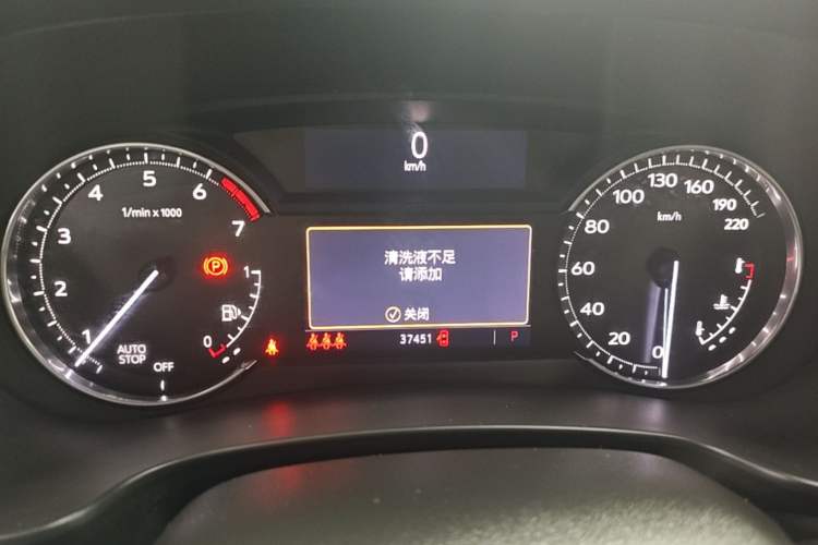 Used Cadillac XT4 2022 28T Two-Wheel-Drive Luxury Version Instrument Cluster