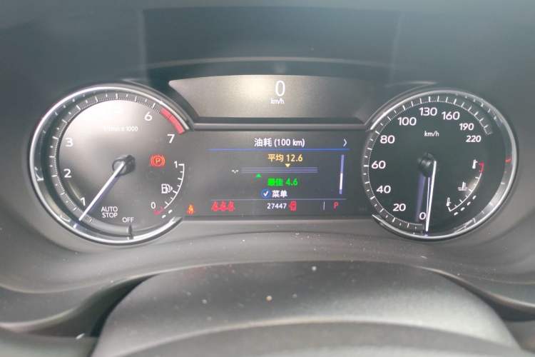 Used Cadillac XT4 2022 28T Two-Wheel Drive Fashion Edition Instrument Cluster