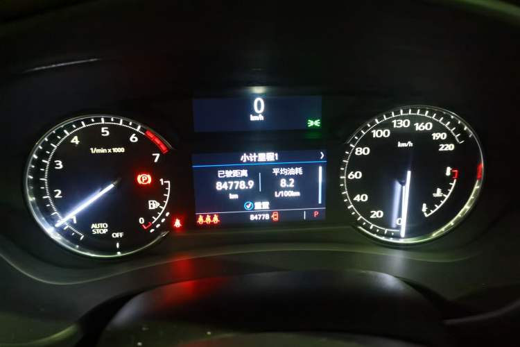Used Cadillac XT4 2022 28T Two-Wheel-Drive Luxury Version Instrument Cluster