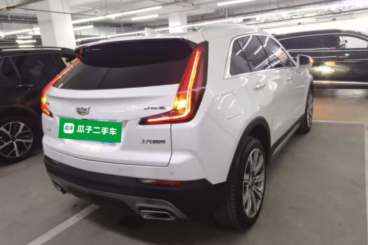 Used Cadillac XT4 2022 28T Four-Wheel Drive Prestige Version Rear Right 45 Deg