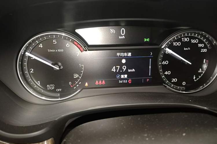 Used Cadillac XT4 2023 28T Two-Wheel Drive Prestige Version Instrument Cluster