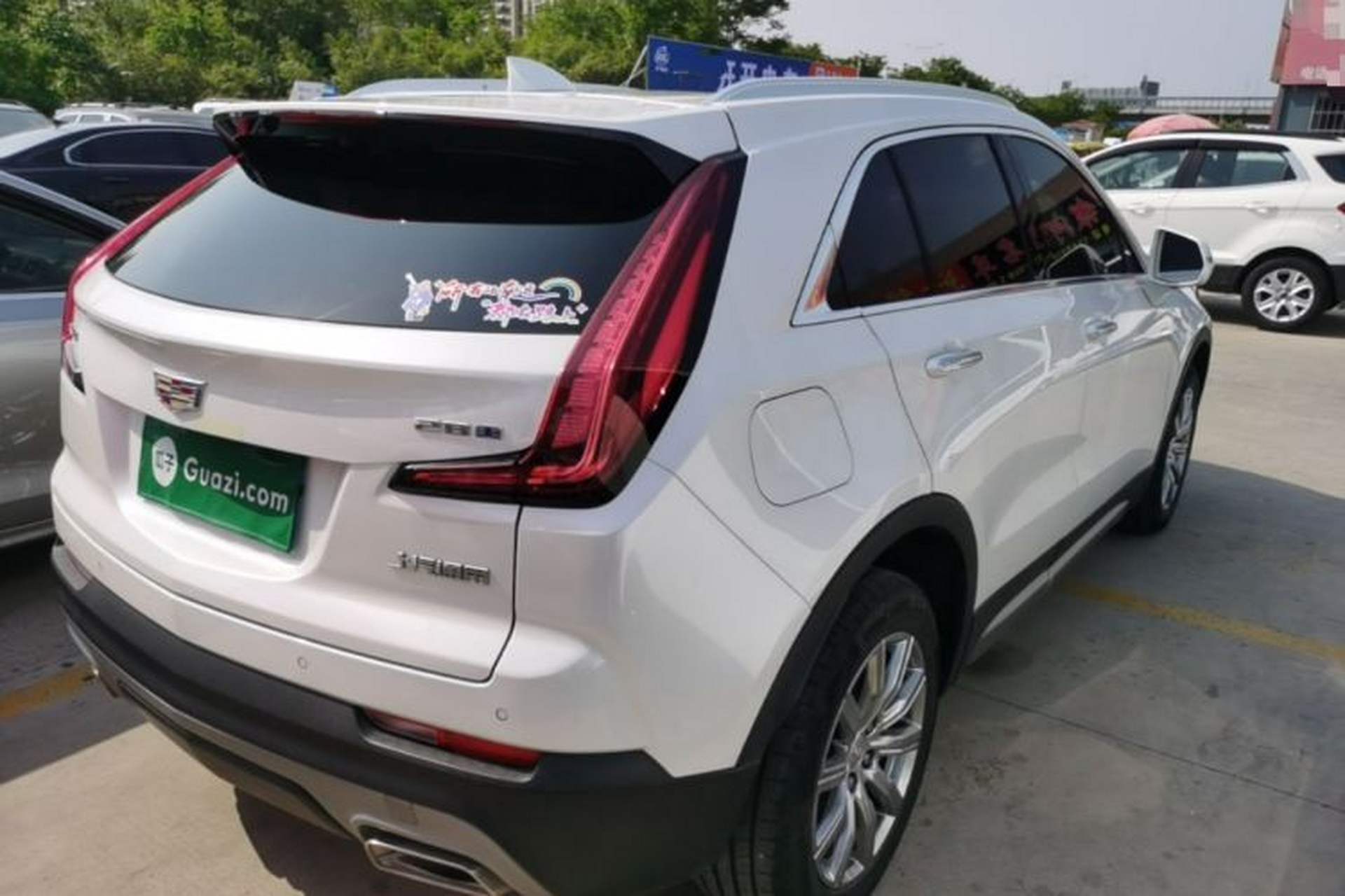 Used Cadillac XT4 2023 28T Two-Wheel-Drive Luxury Version Rear Right 45 Deg