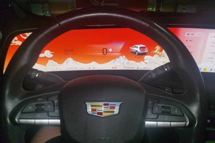 Used Cadillac XT4 2024 28T Two-Wheel-Drive Luxury Version Instrument Cluster