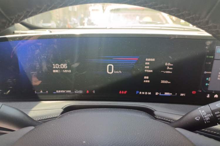 Used Cadillac XT4 2024 28T Two-Wheel-Drive Luxury Version Instrument Cluster