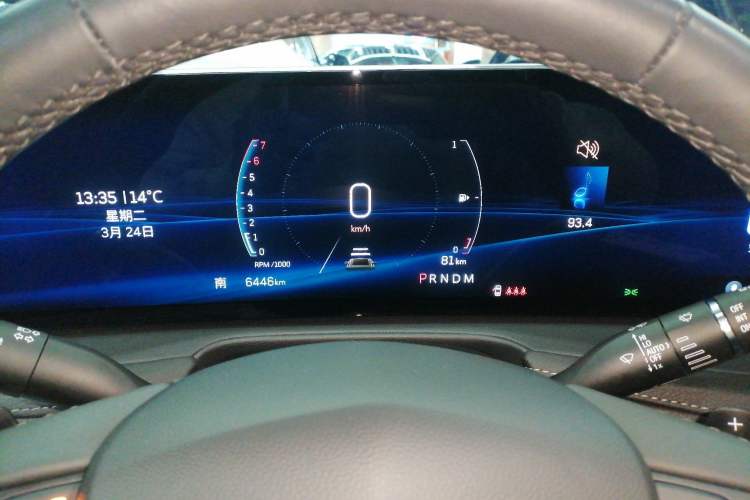 Used Cadillac XT4 2024 28T Two-Wheel-Drive Luxury Version Instrument Cluster