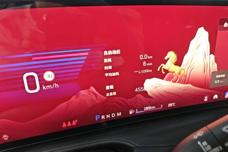 Used Cadillac XT4 2024 Facelift 28T Two-Wheel-Drive Luxury Version Instrument Cluster