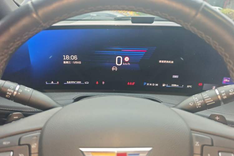 Used Cadillac XT4 2024 28T Two-Wheel-Drive Luxury Version Instrument Cluster