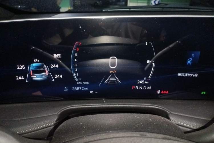 Used Cadillac XT4 2024 28T Two-Wheel-Drive Luxury Version Instrument Cluster