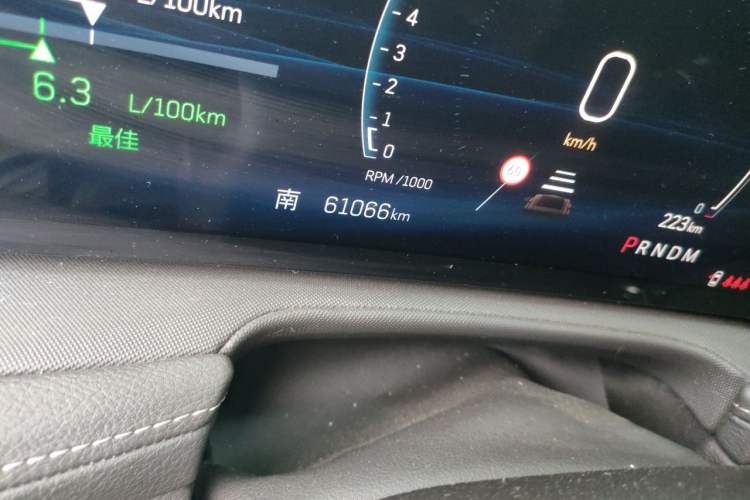 Used Cadillac XT4 2024 25T Two-Wheel Drive Fashion Edition Odometer Close Up