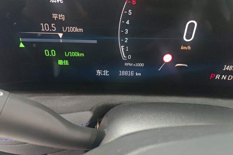 Used Cadillac XT4 2024 28T Two-Wheel-Drive Prestige Version Odometer Close Up