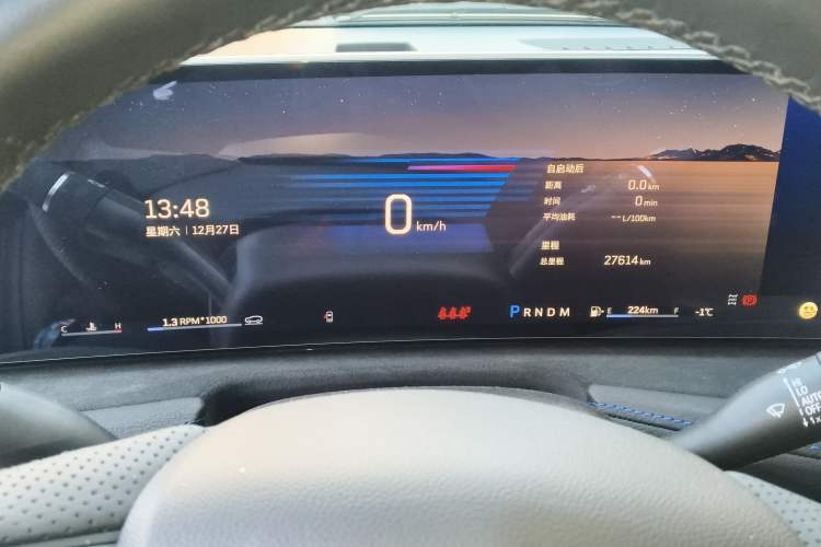 Used Cadillac XT4 2024 28T Four-Wheel Drive Luxury Version Instrument Cluster