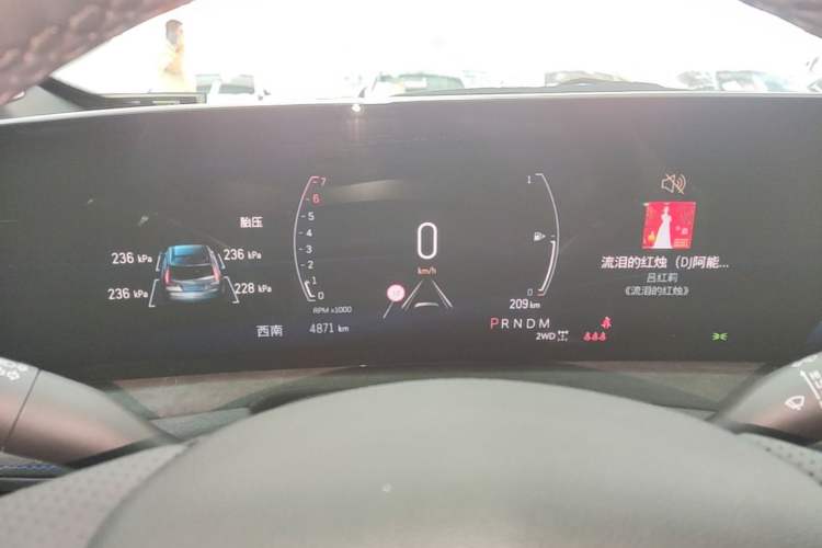 Used Cadillac XT4 2024 28T Four-Wheel Drive Luxury Version Instrument Cluster