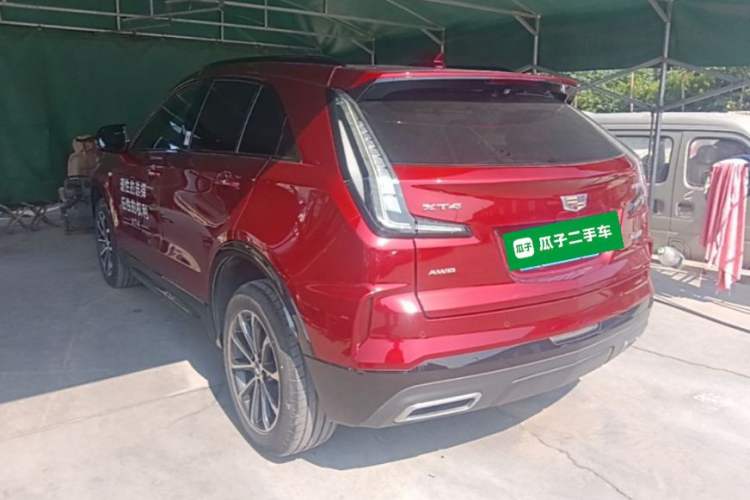 Used Cadillac XT4 2024 28T Four-Wheel Drive Luxury Version Rear Left 45 Deg