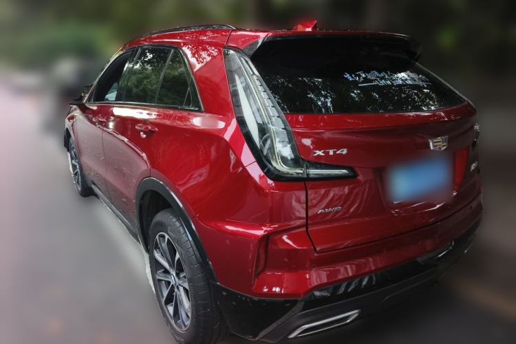 Used Cadillac XT4 2024 28T Four-Wheel Drive Luxury Version Rear Left 45 Deg