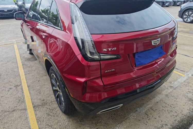 Used Cadillac XT4 2024 28T Four-Wheel Drive Luxury Version Rear Left 45 Deg