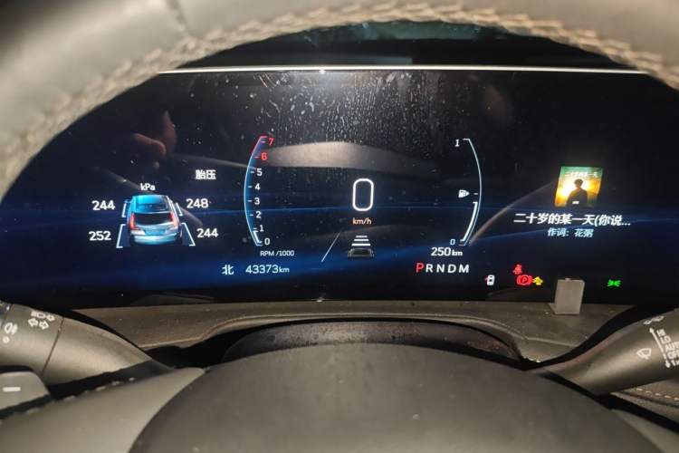 Used Cadillac XT4 2024 28T Two-Wheel-Drive Luxury Version Instrument Cluster