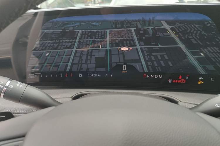 Used Cadillac XT4 2024 28T Two-Wheel-Drive Luxury Version Instrument Cluster